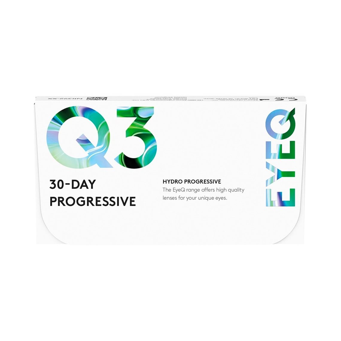 EyeQ Hydro Progressive Q3  3 stk/pakke