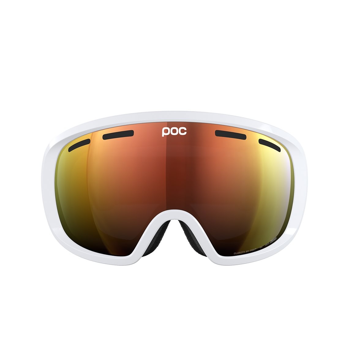 POC Fovea  Clarity Partly Sunny Orange Hydrogen White